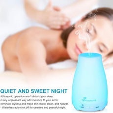 Diffuserlove Diffuser 2 Pack Essential Oil Diffuser 200ML Remote Control Ultrasonic Aromatherapy Diffuser Mist Humidifiers for Bedroom Office Yoga