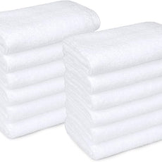 Amazon basics cotton washcloths, Lightweight quick-dry, 12