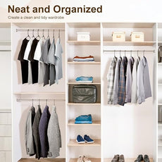 HOUSE DAY Black Plastic Hangers 50 Pack, Plastic Clothes Hangers with Built-in Hooks, Durable and Strong Plastic Coat Hangers for Closet, Space Saving Clothing Hanger for Shirts, Coats, Skirt, Dress