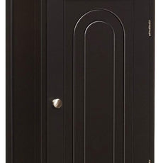 Tangkula Bathroom Floor Cabinet, Wooden Side Storage Cabinet, Freestanding Single Door Bathroom Cabinet with Large Drawer & 2 Adjustable Shelves for Living Room Kitchen (Brown)