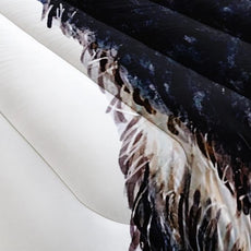 CVHOUSE Panda Bedding Set - Twin Panda Comforter & 2 Pillow Cases - Cute Kawaii Quilt Set for Girls, Kids & Teens