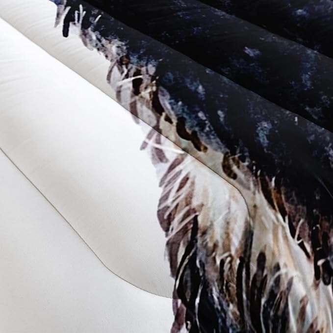 CVHOUSE Panda Bedding Set - Twin Panda Comforter & 2 Pillow Cases - Cute Kawaii Quilt Set for Girls, Kids & Teens