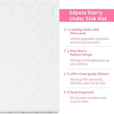 Sdpeia Under Sink Mat 28