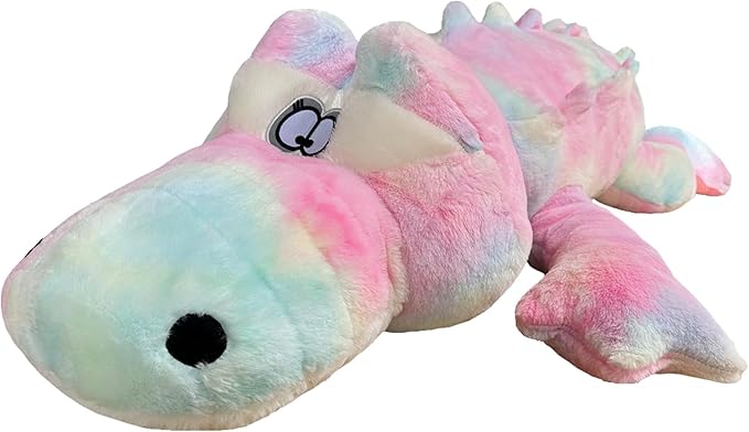 Hofun4U Alligator Plush Pillow, 46 inch Alligator Stuffed Animal, Home Decoration Christmas Valentine’s Birthday Gift for Boys Girls Adults Kids