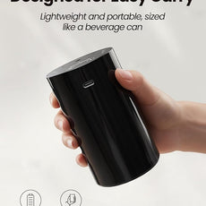 Waterless Essential Oil Diffuser, Portable Aromatherapy Diffuser with 20mL Capacity, Battery Operated Mini Scent Diffuser,3 Mist Levels & Timers, Leak-Free, for Home, Car, Office (Black 2 Pack)