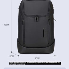 Shockproof Waterproof Laptop Backpack, 17-Inch Anti-Scratch Travel Backpack with Large Storage(Black/Gray/Green) (Grey)