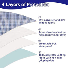 OUTCREATOR® Washable Bed Pads 18