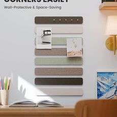 Cork Board Alternative Felt Strip Board 8-Pack 13