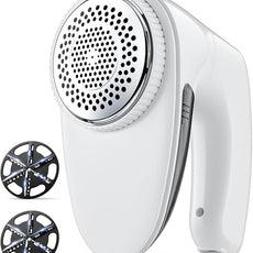 Bymore Fabric Shaver, Sweater Shaver Pill Remove Fuzz, Upgraded Efficient Lint Shaver Remover for Furniture Clothes Couch Cashmere(65mm Mesh, White)