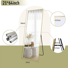 BEAUTYPEAK Full Length Mirror 64