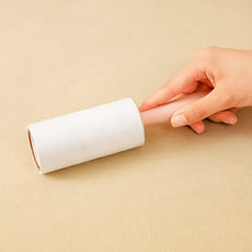 Pet Hair Lint Roller Extra Sticky Lint Remover for Clothing Furniture Carpet Couch 4 Rollers with 2 Handles (Pink/Green Handles & 4 Refills)