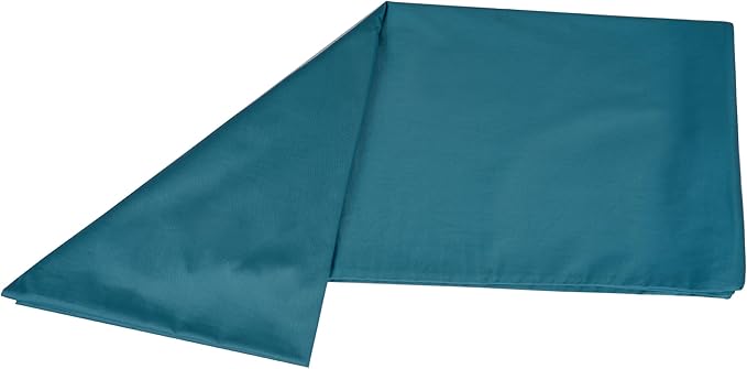 100% Cotton Body Pillow Case Cover with Zipper Wrinkle-Free, 400 Thread Count Super Soft Pillow Case for Body Pillow, Cooling Long Pillow Protector 21" x 54" Dark Teal