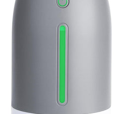 Aqua Glo Personal, Portable Humidifiers for Bedroom – Ultrasonic Cool Mist Humidifier with Built In Rechargeable Battery. Air Humidifier for Baby, Plants, Home, Office, Travel. Gray