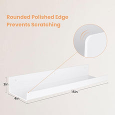 upsimples Acrylic Shelves for Wall Decor, 15