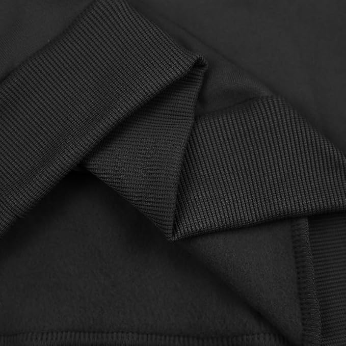 Men's Hooded Sweatshirt - Quarter Zip Pullover with Pockets Autumn Winter Casual Wear for Vacations