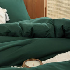 ROSGONIA Oversized Queen Comforter Emerald Green, 3pcs (1 Green Comforter & 2 Pillowcases) Lightweight Oversized Queen Comforter Sets Bedding Blanket Quilts