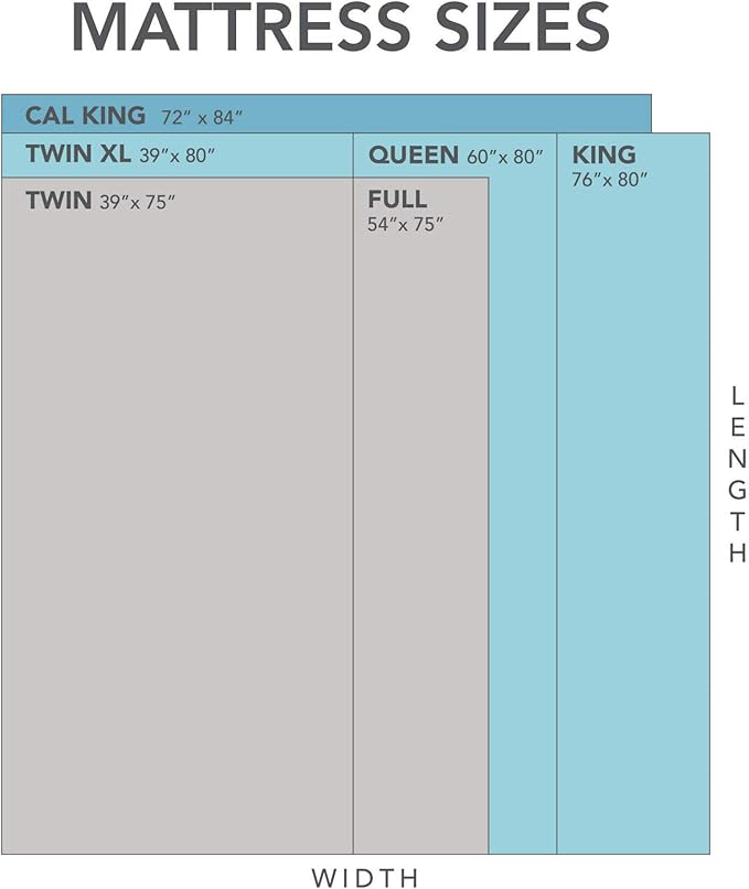 Cool Gel 10 Inch California King Memory Foam Mattress Medium Firm, King Size Memory Foam Mattress Cooling, Made in the USA, 10" Depth with Pressure Relief, CertiPUR-US Certified, CoolGel Bed