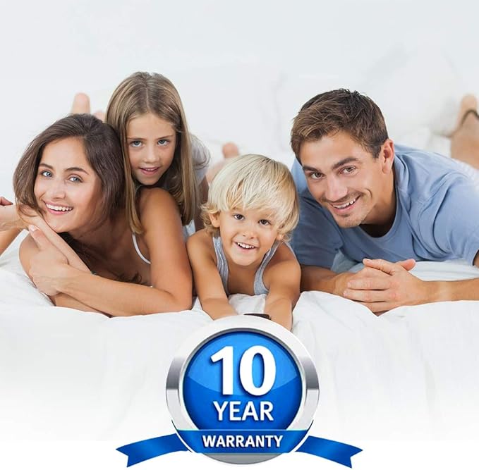 Twin Size Quilted Fitted Waterproof Mattress Pad, Premium Hollow Material Filling Mattress Protector, Breathable, Quiet, Cooling, Machine-Washable Mattress Cover with 21” Deep Pocket