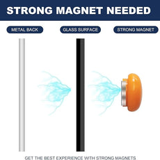 TSJ OFFICE Glass Dry-Erase Board - 36 x 24 Inches Wall Mounted Black Glass Magnetic Whiteboard, Frameless Large White Board for Office, Home & School