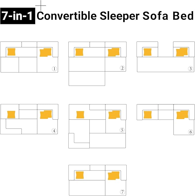 108" Oversized Convertible Sleeper Sofa Bed, Corduroy L Shape Sectional Couch, Folding Sofa Bed with Fixed-Shape Frame, Modern Cloud Floor Mattress Couch, Modular Sofa for Living Room, Blue