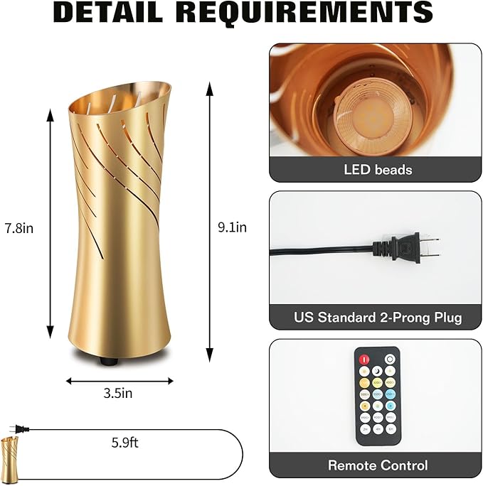 Uplighting Indoor Floor Can Light, 2700K to 6500K Up Lights Indoor with Remote & Timer, 3 Color Temperatures Accent Lighting Spot Lights Indoor for Home Plant Picture, 5.9ft Cord, 1 Pack