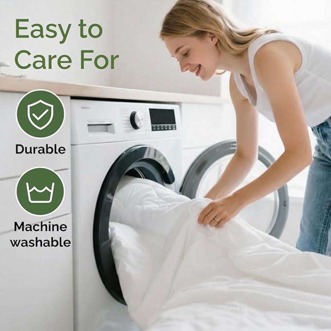 Waterproof Cooling Mattress Protector - Mattress Cover Twin Size Bed - Viscose Made From Bamboo - Soft, Breathable, Noiseless & Washable - Fitted Sheet Style & All Round Protection - (39" x 75") White