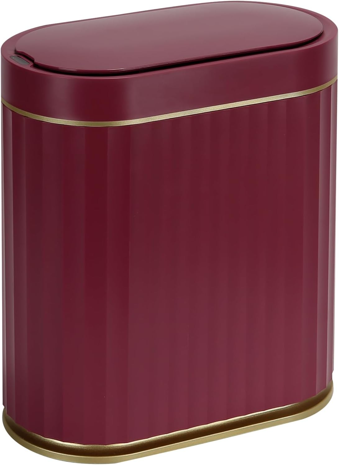 ELPHECO Sensor Trash Can 2 Gallon Waterproof Motion Sensor Trash Can, Automatic Bathroom Trash Bin, Slim Garbage Can for Dorm Room(Pink, 2 Gallon)