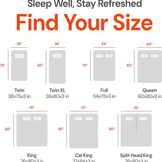 Dormeo Premium King Cooling Mattress Topper - 3-Zone OctaspringⓇ Technology for Optimal Back Support, Anti-Slip Bottom