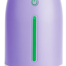 Aqua Glo Personal, Portable Humidifiers for Bedroom – Ultrasonic Cool Mist Humidifier with Built In Rechargeable Battery. Air Humidifier for Baby, Plants, Home, Office, Travel. Lavender