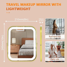 Gold Vanity Mirror with Lights,10