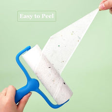 6.3 inch Lint Roller Refills Only for 6.3'' Large Lint Rollers Extra Sticky Lint Pet Hair 6.3 inch Replacement Rolls, Pack of 4 Refills, 90 Sheets per Refill, 360 Sheets Total