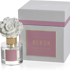 Zodax Blush Porcelain Oil Diffuser, 1.69 oz - Moroccan Peony