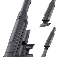 Handheld Vacuum Cordless, Lightweight 1.4lb with Powerful Suction, Charging Dock, Single Touch Empty and Detachable Dust Cup, Portable Mini Car Vac for Home Pet Car (Light Black)