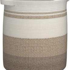 OIAHOMY 80L Laundry Baskets Hamper with Handles,Decorative Basket for Living room,Woven Storage Basket for Toys Bin,Pillows, Blankets,Clothes-20x18in-Gradient Yellow