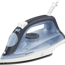 BEAUTURAL Steam Iron for Clothes, Non-Stick Soleplate, Burst of Steam, Spray Mist, Self-Cleaning, Anti-Calcium, Anti-Drip, Easy Temperature Control, Light Weight, 1200 Watts