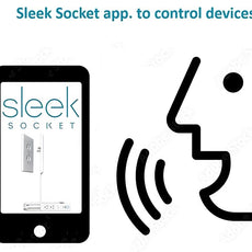 Smart Sleek Socket: Universal Outlet Concealer with Wi-Fi Smart Power Strip