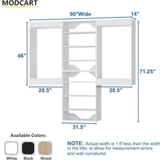 Modular Closet Organizer - 90