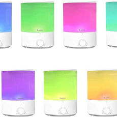 BlueHills Premium 4000 ml XL Essential Oil Diffuser 4L 4 Liter 70 Hour Run Humidifier Aromatherapy 1 Gallon Big Capacity High Mist Output for Large Room Home Mood Lights Long Run Diffuser White E401