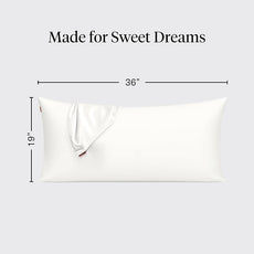 Kitsch Satin Pillowcase, Softer Than Silk Pillow Cases King, Cooling Pillow Covers, Satin Pillowcase with Zipper for Hair, Skin & Quality Sleep, Wrinkle-Free & Smooth, King Size 19