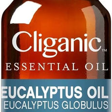 Cliganic USDA Organic Eucalyptus Essential Oil, 100% Pure | Natural Aromatherapy Oil for Diffuser Steam Distilled | Non-GMO Verified (Packaging May Vary)