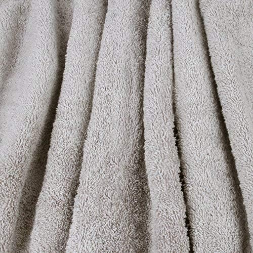 100% Cotton Towels 35" X 70" | Silver Towels Set of 2 Ultra Soft and Highly Absorbent Bath Towel Set Cotton, Gym, Hotel, Spa, Machine Washable