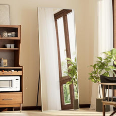 BEAUTYPEAK Full Length Mirror with Stand, 56