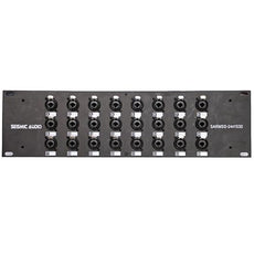 Seismic Audio - SARMSS-24x1530 - 24 Channel XLR TRS Combo Splitter Snake Cable - 15' and 30' XLR trunks