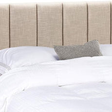 Yongchuang Upholstered Queen Headboard Linen Headboard for Queen Size Bed Adjustable Height Modern Head Board Panel Oatmeal