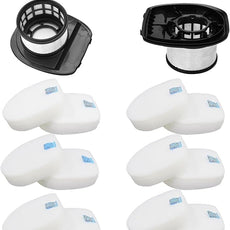 IX140 IX141 IX142 Filters, Lichelete IX141 Filters for Shark Rocket Pet Pro IZ140 IZ140C IZ141C IZ142 UZ145 Stick Vacuums, Part 616FJ140 and 617FJ140, 2 Pack Filter, 4 Pack Foam and Flet Filter Kit