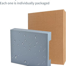 Leather Letter Tray, Office Supplies Desk Organizer for Mail Paper Files Magazines Jewelry Cosmetics,Luxury Letter Holder&Multipurpos Stackable Storage Box Office Desktop,Grey