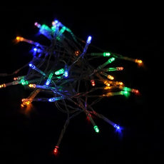 Karlling Battery Operated Christmas Lights,13 ft Short Clear Wire String Led Twinkle Fairy Light for Small Mini Xmas Tree and Wedding Party Indoor/Outdoor Decoration(Multicolor,20 Pack)