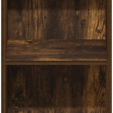 Furinno PASIR Book Shelf, 4-Tier Modern Bookshelf, Open Shelves Bookcase 9 x 12 x 42, for Living Room, Bedroom, Home Office, Amber Pine