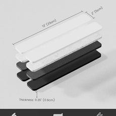 Cork Board Alternative Felt Strip Board 8-Pack 13