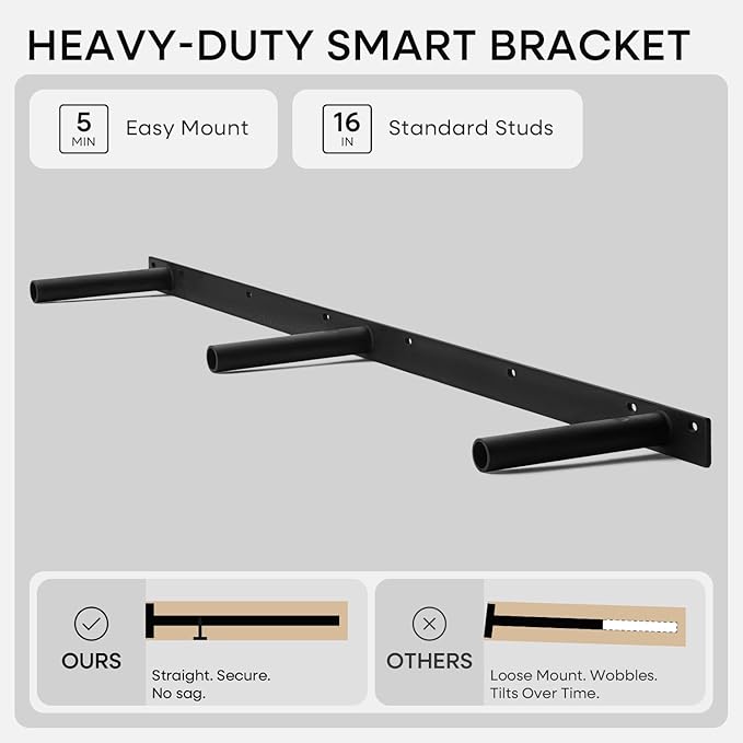 Homeforia Walnut 60 inch Floating Shelf, High End Solid Real Wood 60inch Long Floating Shelf for Wall, Dark Brown Wooden 60in Large Floating Shelves, Heavy Duty Bracket, 60 X 6.5 X 1.75 inch, Set of 3